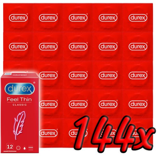 Durex Feel Thin Classic 144 pack Slike