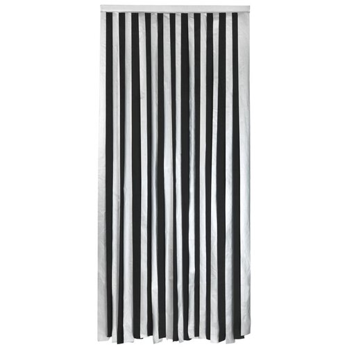 Maximex Crna/u srebrnoj boji termo izolacijska zavjesa za vrata 90x200 cm – Cijene