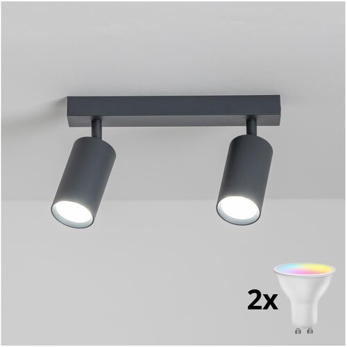  Brilagi - LED RGBW prigušiva spot svetiljka SELE 2xGU10/6W/230V antracit Cene