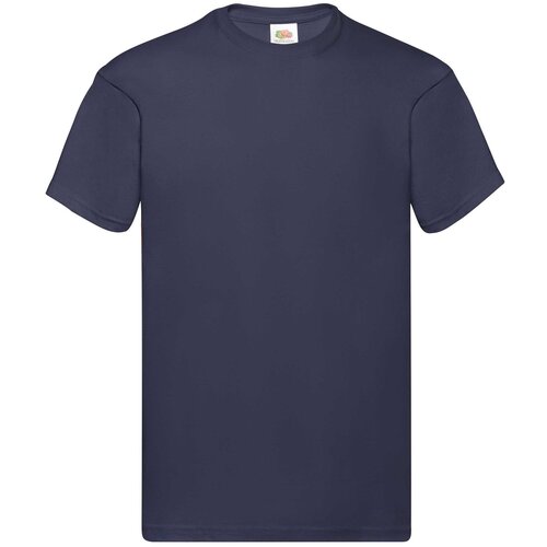 Fruit Of The Loom Navy blue men&amp;#039;s t-shirt Original Slike