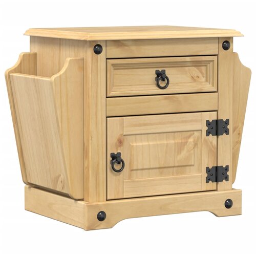 Maison Chic Nočna omarica - Nočna miza Corona 45x35x47,5 cm trdna borovina, (21688423) Cene