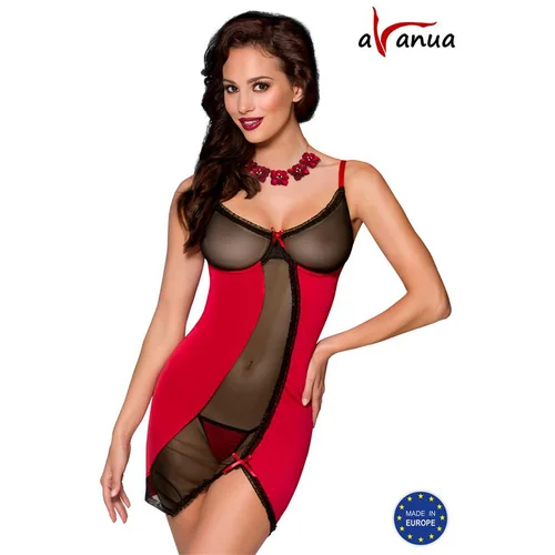 AVANUA NEGLIŽE Lovia Red, (20930765)