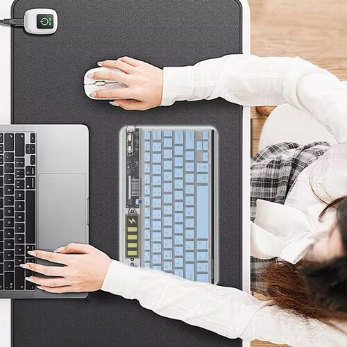  Bezicna Tastatura bela Slike