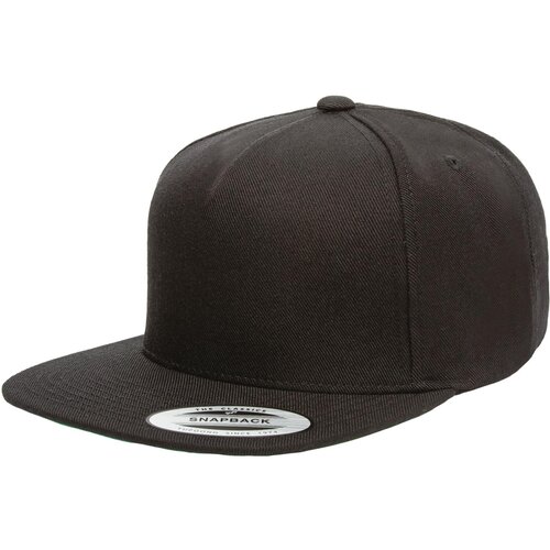 Flexfit premium snapback cap black/black Slike
