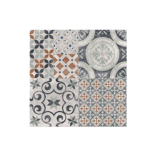 Cersanit Porculanska pločica Patchwork Two (Keramika, 42 x 42 cm, Šarena, Mat) Cijene