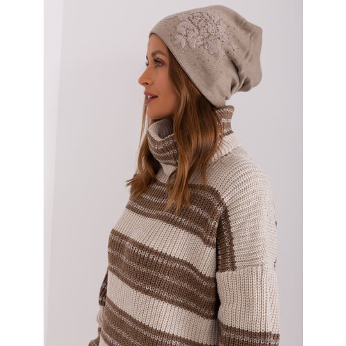 Wool Fashion Italia Cap-AT-CZ-23250.01P-dark beige Slike