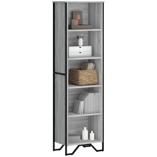 Regal za knjige boja hrasta 50x31x169 cm konstruirano drvo Slike