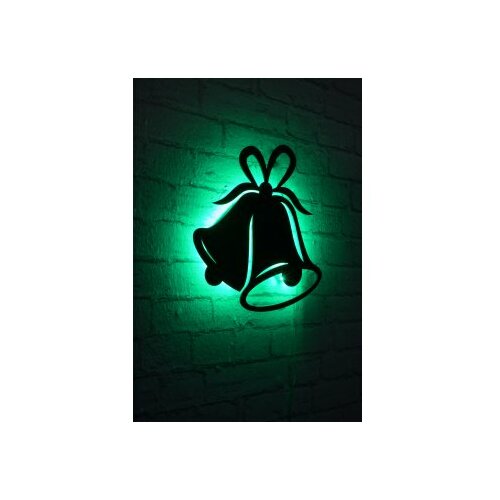 WALLXPERT led dekoracija bells 2 green Slike