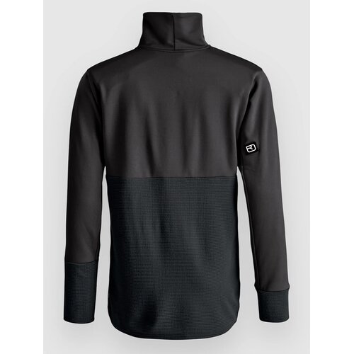 Ortovox Fleece Cord Long Sleeve T-Shirt black raven 90201 Slike