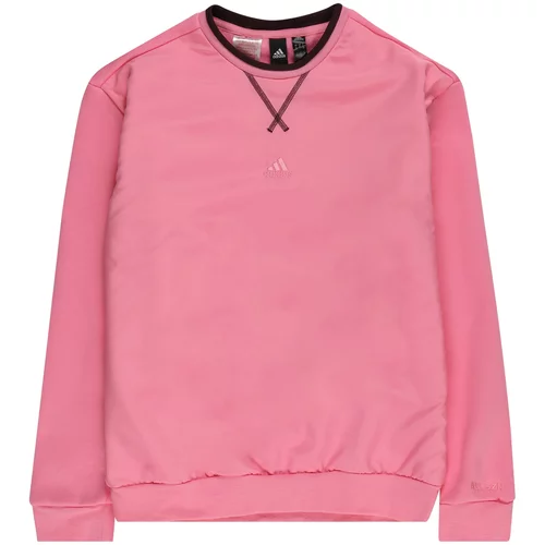 ADIDAS SPORTSWEAR Sportska sweater majica roza / crna