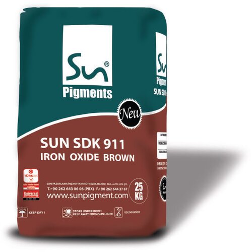 Sun pigments Oksidna boja za beton/gips - BRAON 25KG Cene
