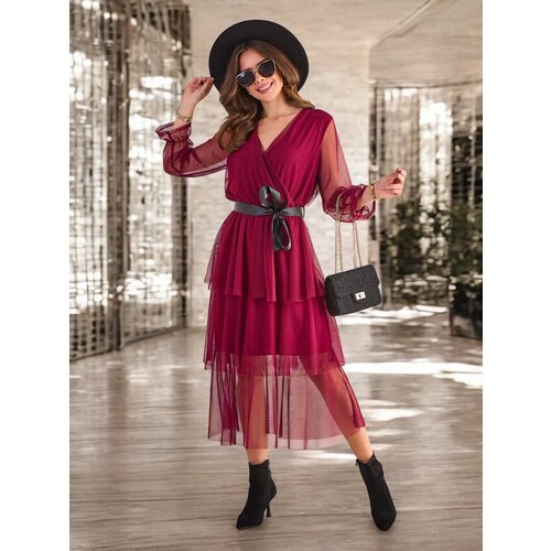 Resti Women's long dress with ruffles Cene