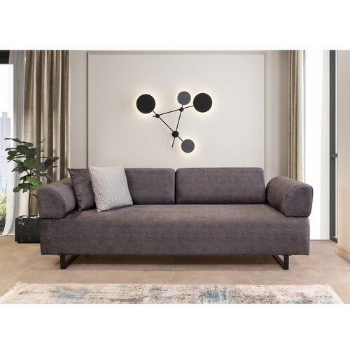 Sofa trosed Infinity with Side Table Anthracite Slike