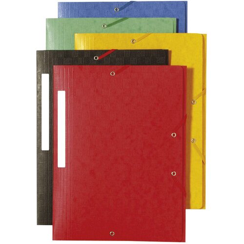 FASCIKL KLAPA S GUMICOM KARTON A4 SCOTTEN 600G EXACOMPTA 55950E SORTIRANO Cene