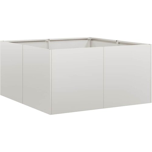 Maison Chic Cvetlični Lonec - Cvetlično korito 80x80x40 cm iz nerjavečega jekla, (21789435) Cene