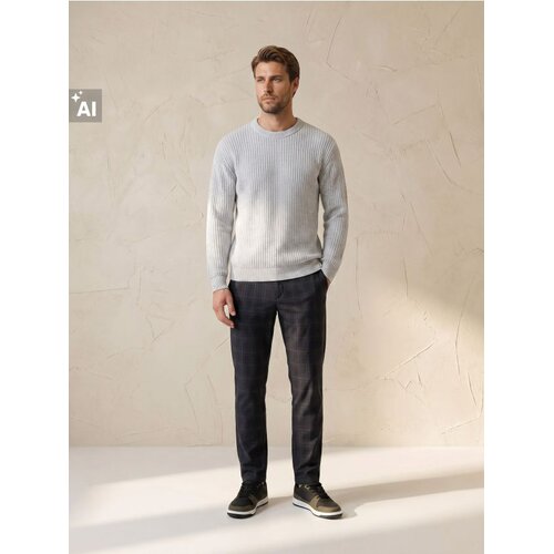 Sinsay Slim-fit chino hlače u kockicu s udjelom viskoze Cijene
