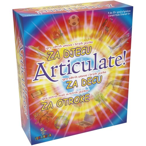  Int zabava DI: Articulate - junior Cene