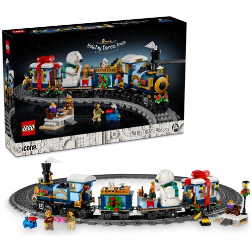 Lego 10361 Blagdanski brzi vlak Slike