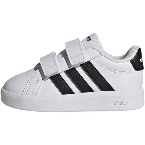 Adidas dečačke patike Grand Kort 3.0 CF I, bele/crne/bele, bele Cene