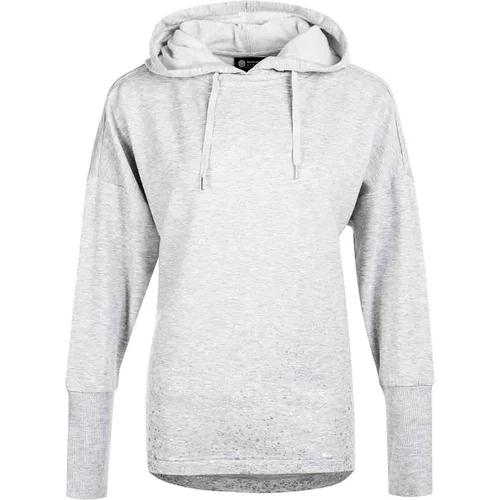 Endurance Women's Sweatshirt Athlecia Nodia Printed Hoody Light Grey
