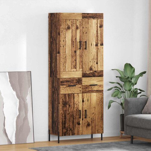  Highboard 2 kom. Staro drvo 69,5 x 34 x 180 cm Cijene