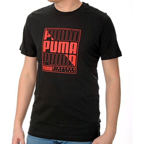 Puma majica k.r. graphics box tee za muškarce Slike