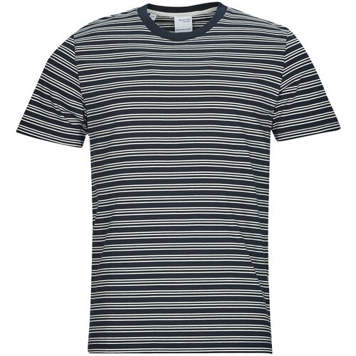 Selected SLHANDY STRIPE SS O-NECK TEE W Slike