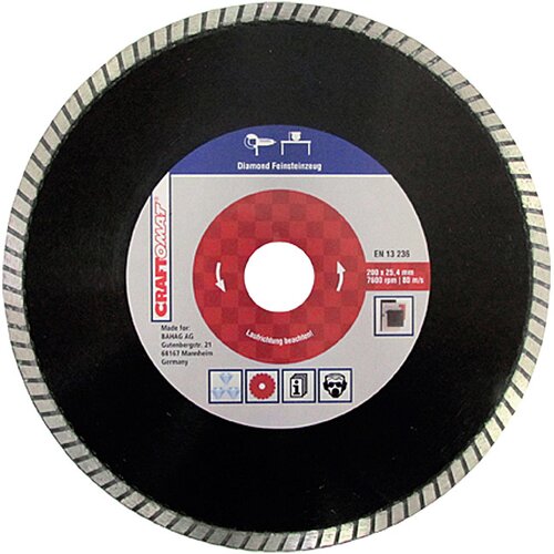 CRAFTOMAT Diamantna rezalna plo&amp;scaron;ča Craftomat (za kamenino, premer plo&amp;scaron;če: 200 mm, debelina: 2 mm) Slike
