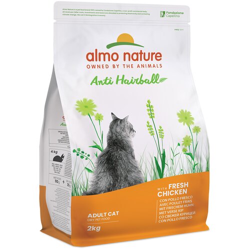 Almo Nature Holistic Anti Hairball pi&scaron;čanec & riž - Varčno pakiranje: 3 x 2 kg Cijene
