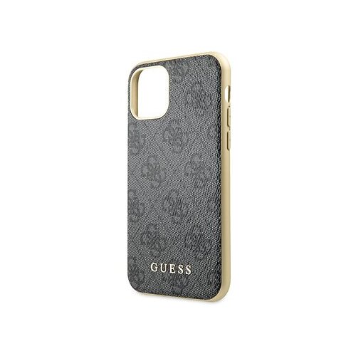 Guess GUHCN61G4GG silikonski ovitek za iPhone 11 - siv Slike