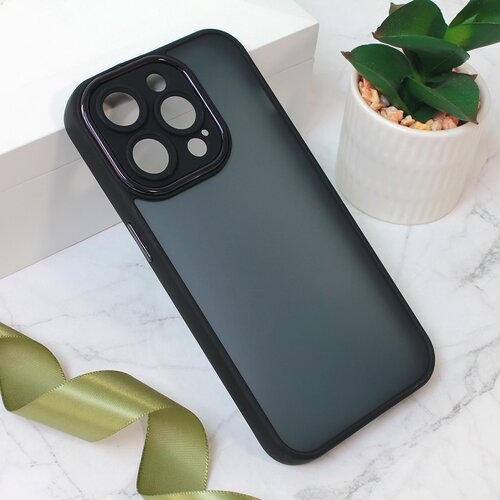 Torbica shining camera za iphone 15 pro 6.1 crna Slike