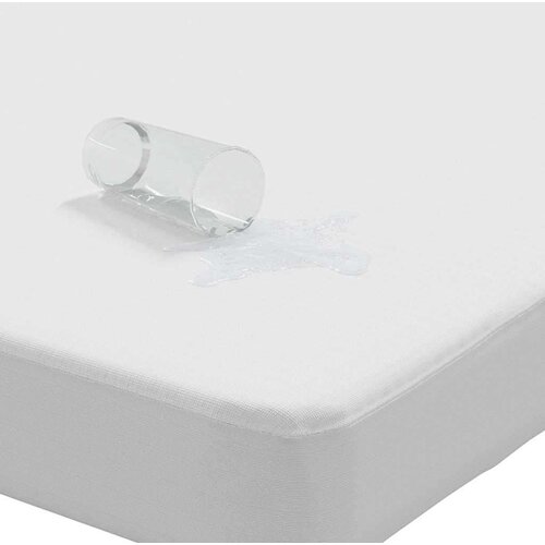 vidaXL Zaštita za madrac bijela 180x220 cm vodootporna Cene