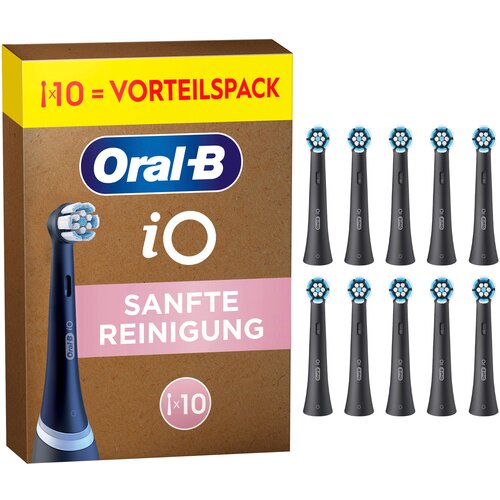 Oral-b zamenljive glave iO 10 kosov crna Nežno ci&scaron;cenje, 10 kosov Cene