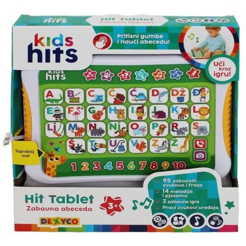 Dexyco Dječji Hit Tablet Zabavna Abeceda HR KH01003 Cijene