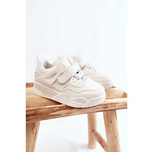 Kesi Children's Leather Sports Shoes White Marisa Slike