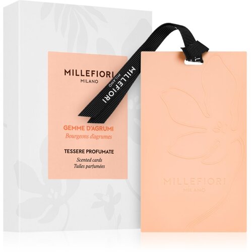 MILLEFIORI Milano Laundry Gemme D&amp;acute;Agrumi mirisna kartica 3 kom Slike