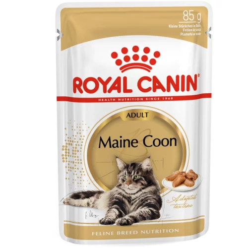Royal Canin Breed Maine Coon Adult v omaki - mokra hrana - 12 x 85 g