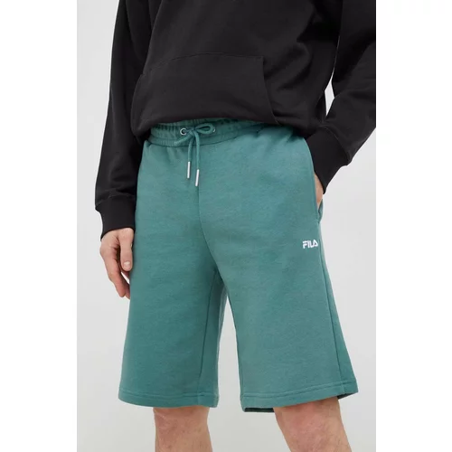 Fila Kratke hlače za muškarce, boja: zelena, melanž