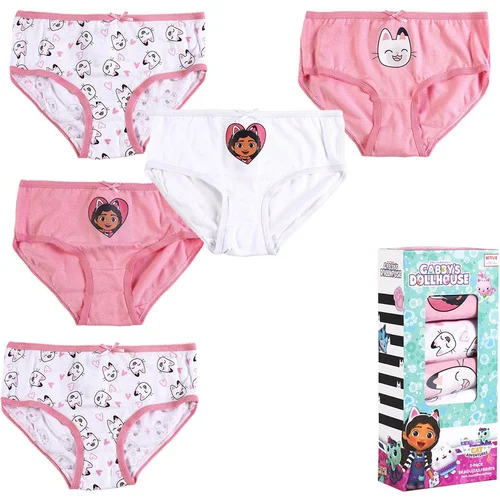 Gabby's Dollhouse GIRLS' UNDERWEAR SET SINGLE JERSEY 5 PIECES