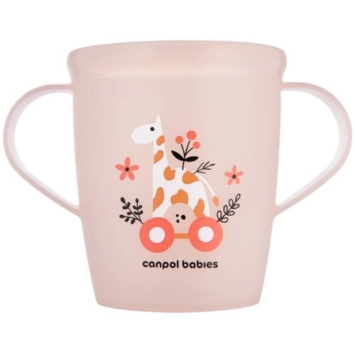 Canpol BABIES SOLJA SA DRSKAMA OD 250ML TOYS CORAL 2101_PIN (2101_pin) Slike