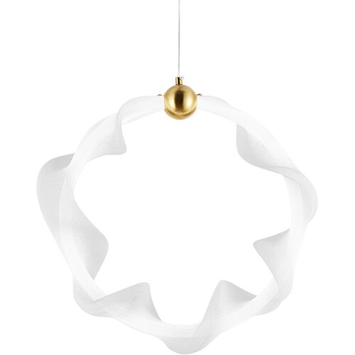 Toolight LED svijetiljka G014-1CP WHITE/GOLD Slike