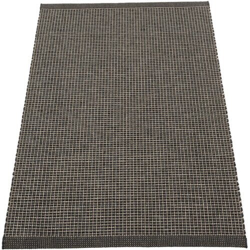Pappelina antracitno siva notranja in zunanja preproga 70x120 cm emm black linen &amp;ndash; Slike