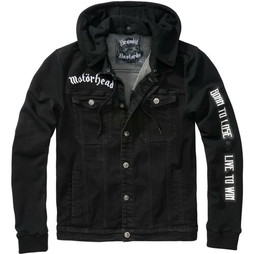 Brandit Motörhead Cradock Denimjacket black/black Cene