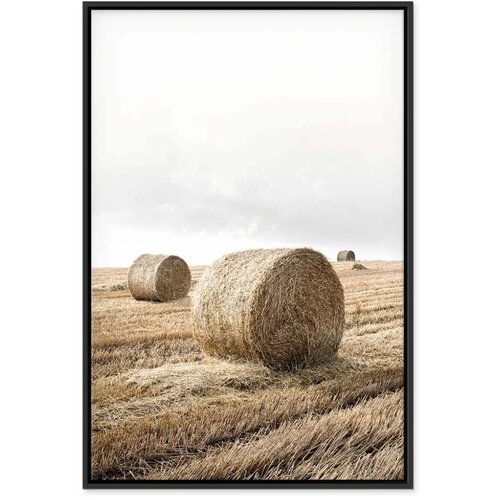 Slika - Hay (1 Part) Vertical 80x120 U crnom drvenom okviru Slike
