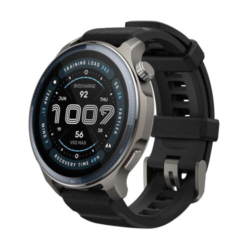 Amazfit pametni sat Balance 2 NFC, Leather/Silicone, Black Cijene