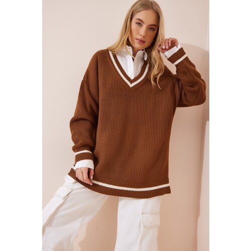  Sweater - Brown - Oversize Cijene