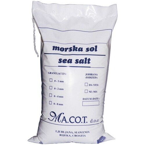 MACOT Morska sol (25 kg, Vreća) Slike