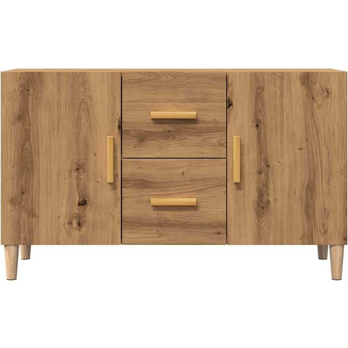 VidaXL Komoda boja hrasta artisan 100 x 36 x 60 cm konstruiranog drva Slike