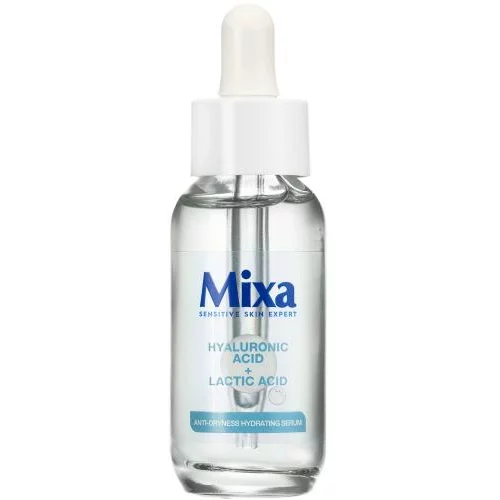 Mixa Hyaluronic Acid + Lactic Acid Anti-Dryness Hydrating Serum serum za lice suha 30 ml za ženske