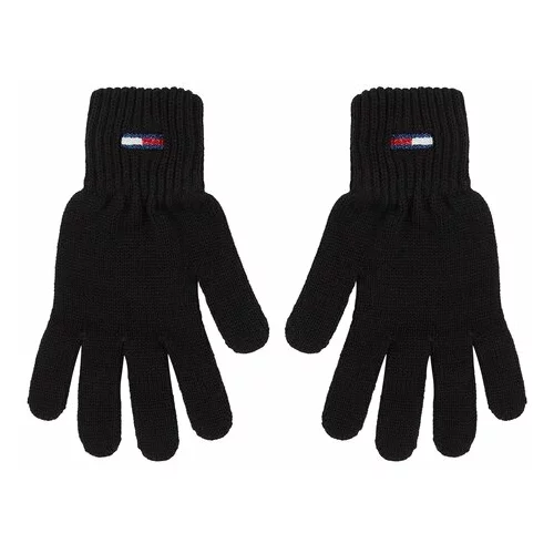 Tommy Jeans Ženske rokavice Tjw Flag Gloves AW0AW15480 Črna